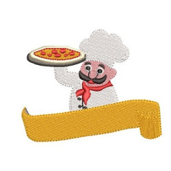 Embroidery Design Pizzeria To Customize