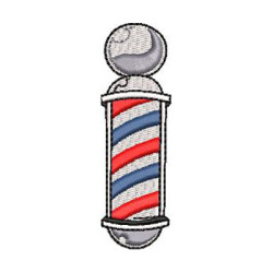 Matriz De Bordado Totem Barbearia