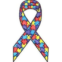 Diseño Para Bordado Símbolo De Autismo Pequeño