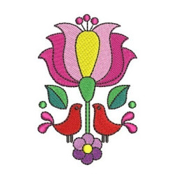 Embroidery Design Hungarian Flowers 9