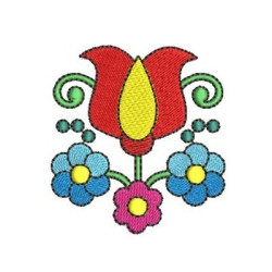 Embroidery Design Hungarian Flowers 11