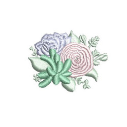 Embroidery Design Succulents 2