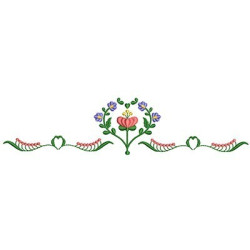 Embroidery Design Flowers Kalocsai 8