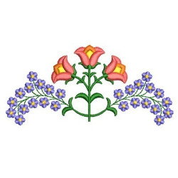 Embroidery Design Flowers Kalocsai 12