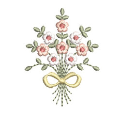 Embroidery Design Tie Bouquet 6