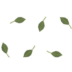 Embroidery Design Leaves In The Wind 2
