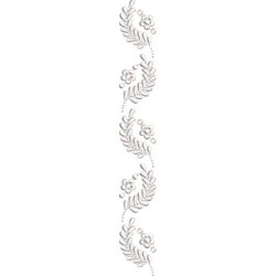 LINE OF 5 FLOWER BRANCHES