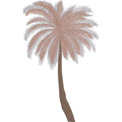 Embroidery Design Coconut Trees 7