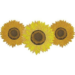 SET OF SUNFLOWERS 2