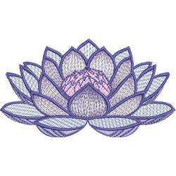 LOTUS FLOWER RIPPLED 3