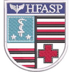 Diseño Para Bordado Emblema Del Hospital De La Fuerza Aérea Hfasp