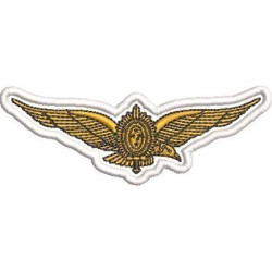 Embroidery Design Brazilian Army Aviation Pilot Brief