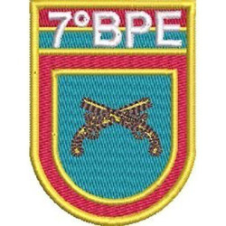 EMBLEMA 7º BATALLÓN DE POLICÍA DEL EJÉRCITO BPE