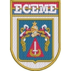 Embroidery Design Brazilian Army Eceme Emblem