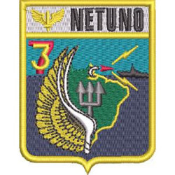 Diseño Para Bordado Grupo De Aviación Escuadrón Neptuno