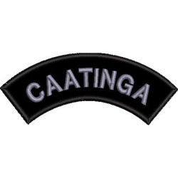 Diseño Para Bordado Emblema Caatinga