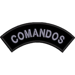 Diseño Para Bordado Emblema Comandos