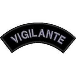 Diseño Para Bordado Emblema Vigilante