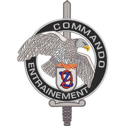 Matriz De Bordado Commando Entrainement