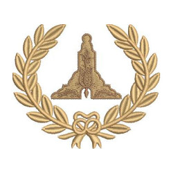 Diseño Para Bordado Masonería Señor Warden