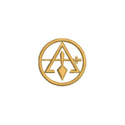 Matriz De Bordado Maçonaria Past 3 Vezes Ilustre Mestre