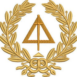 Diseño Para Bordado Masonería Sagrado Arco Real 2
