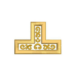 Diseño Para Bordado Masonería Tau Parche 2