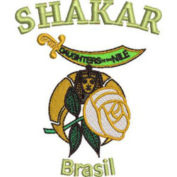 Diseño Para Bordado Masonería Shakar Brasil