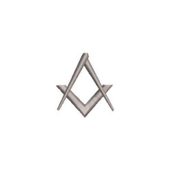 Matriz De Bordado Maçonaria Compasso Pequeno