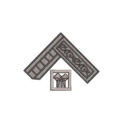 Diseño Para Bordado Masonería Compás Pitagórico