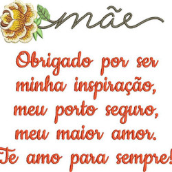Embroidery Design Thank You Mom