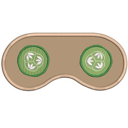 SLEEP MASK CUCUMBERS