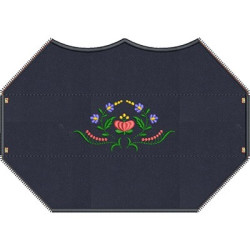 3D EMBROIDERED FINISH MASK KALOCSAI 4