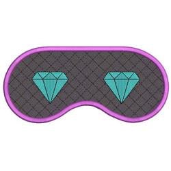 SLEEP MASK DIAMONDS