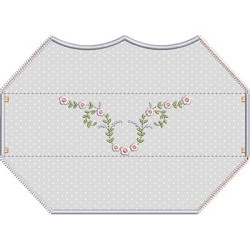 Embroidery Design 3d Embroidered Finish 4 Masks Floral 2