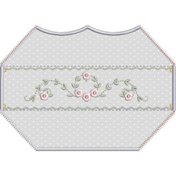 Embroidery Design 3d Embroidered Finish 4 Masks Floral 12