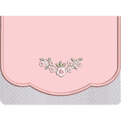 Embroidery Design 3 Bags Mask Holder Floral 1