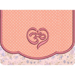 Embroidery Design 3 Bags Mask Holder Om