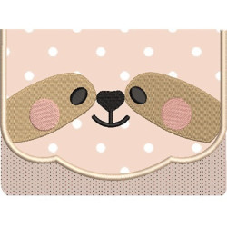 Embroidery Design 1 Bag Sloth