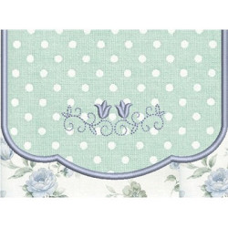 Embroidery Design Bag With Floral