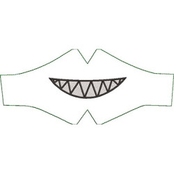 MOLD PACKAGE CHILD MASK SHARK