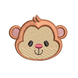 Embroidery Design Monkey