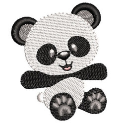 Matriz De Bordado Panda 1