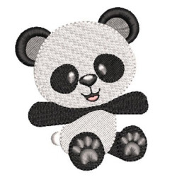 Matriz De Bordado Panda 2
