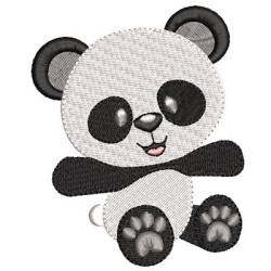 Matriz De Bordado Panda 3