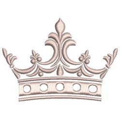 Diseño Para Bordado Corona 36
