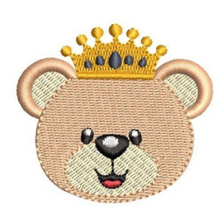 Embroidery Design Prince Bear 3