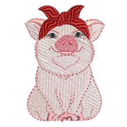 SCARF PIGGY