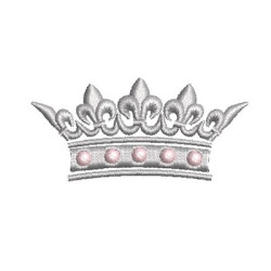 Diseño Para Bordado Princesa Corona 2