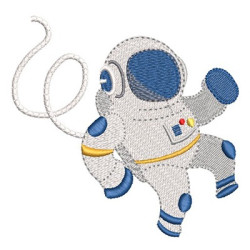 Embroidery Design Astronauta 2